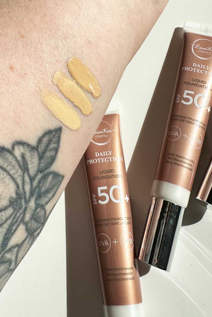 RoseKin DailyProtection Swatches Arm