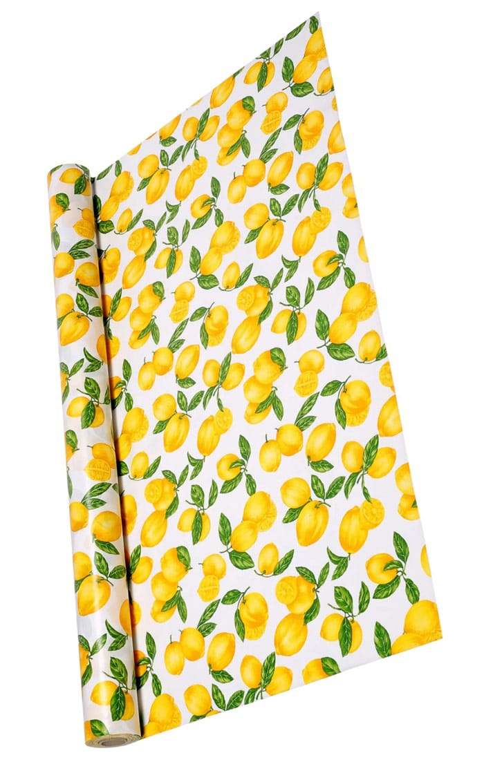 Terrasse Tischtuch Zitronen