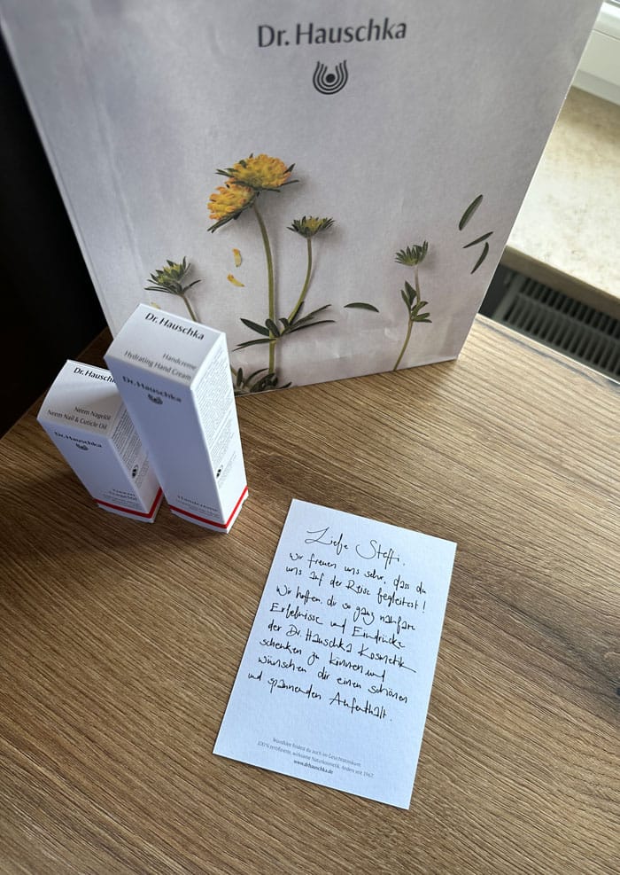 DrHauschka Dinner ZimmerGeschenk