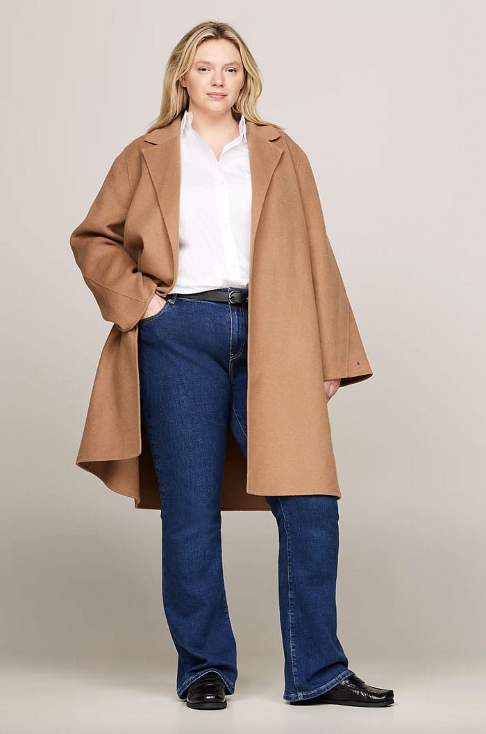 PlusSize TommyHilfiger Mantel