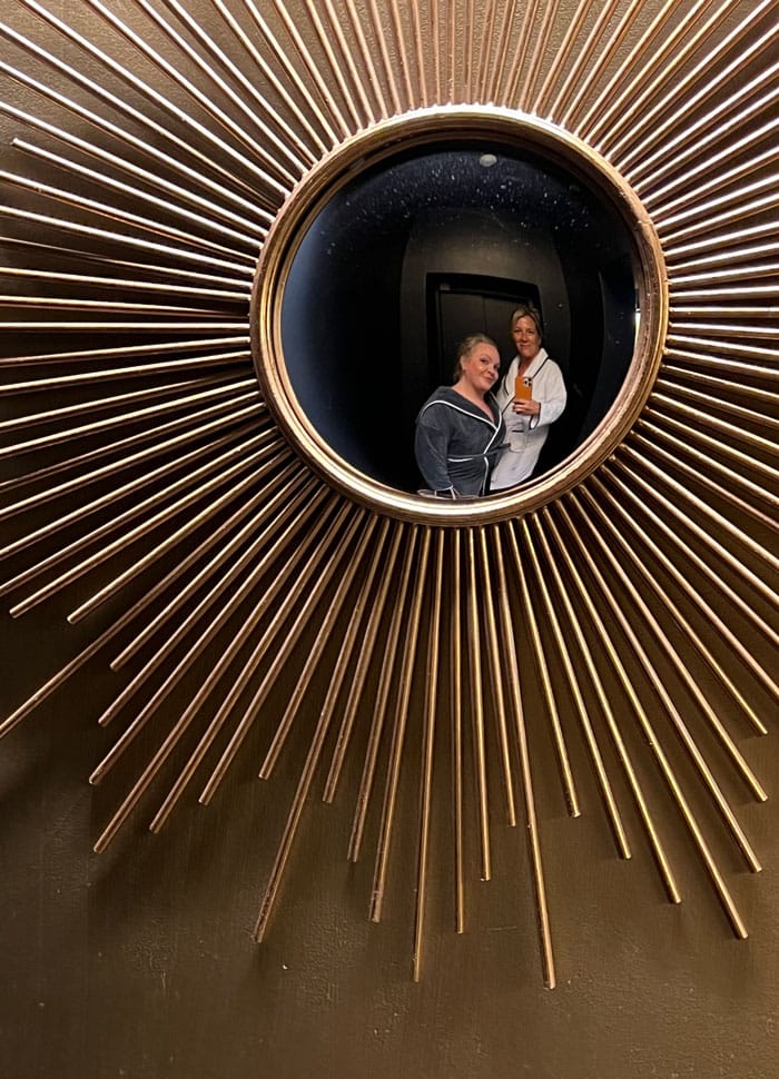 Spa Review: Alpines Wellness-Weekend im Schweizerhof Flims 35 Schweizerhof Flims Spa SelfieSpiegel