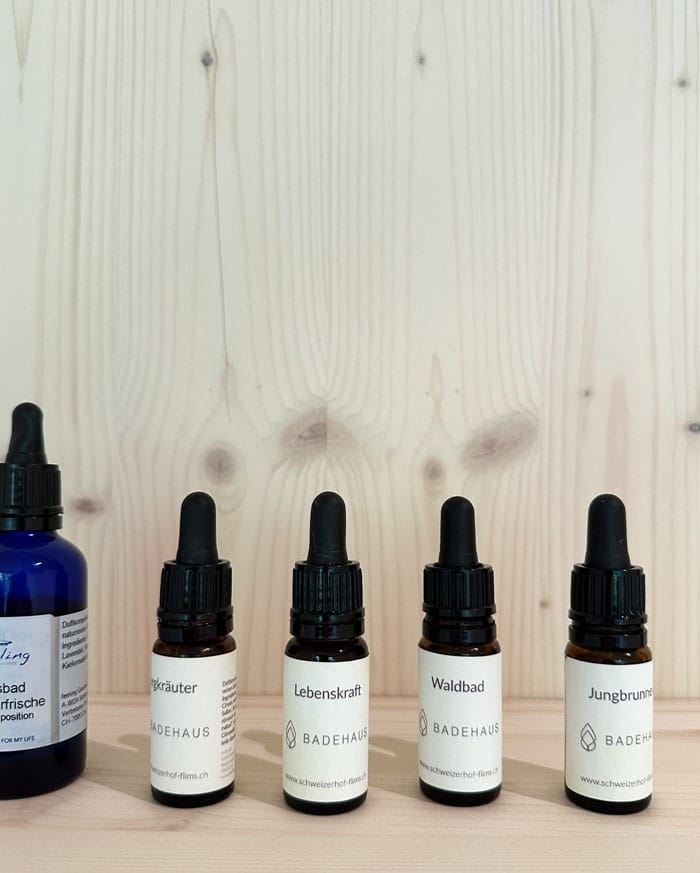 Spa Review: Alpines Wellness-Weekend im Schweizerhof Flims 32 Schweizerhof Flims Spa Treatment Oele