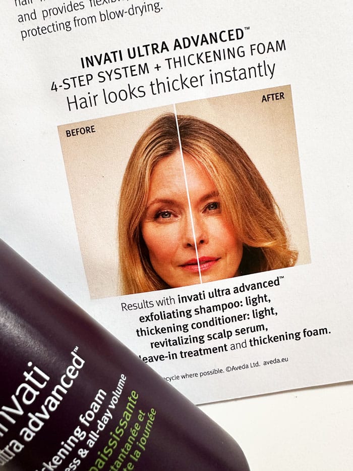 Aveda Invati Ultra Advanced: Weniger Haarausfall, mehr Glanz 7 Aveda InvatiUltra Advanced VorherNachher 1