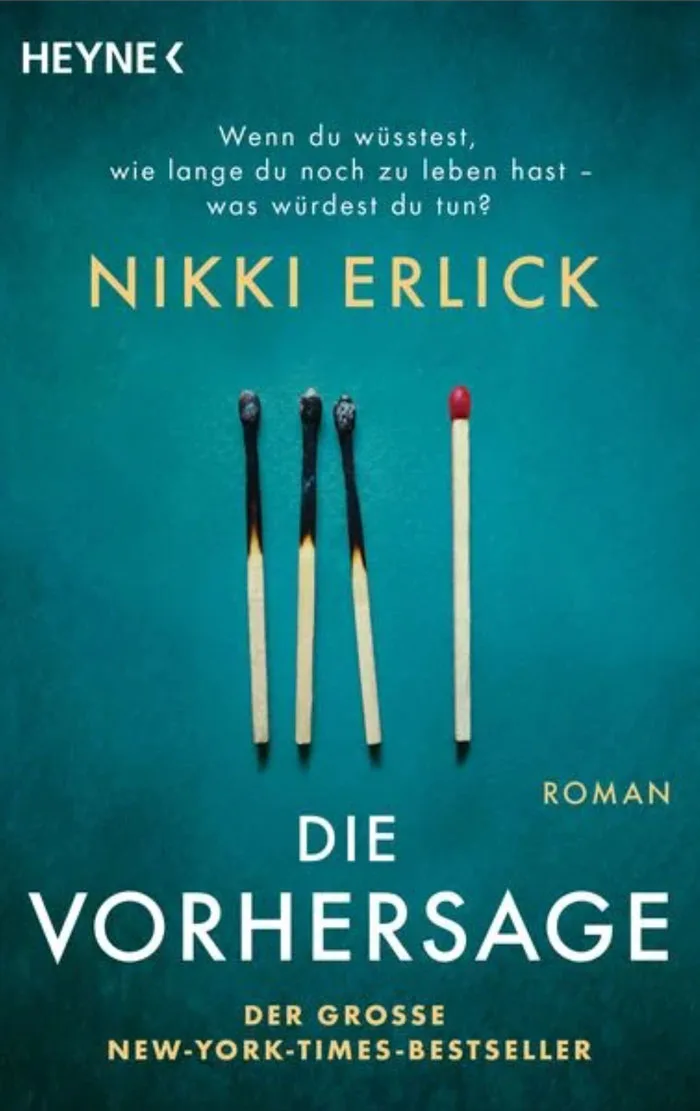 5 neue Romane, die mitten ins Herz treffen: Steffis Lesetipps 4 Erlick Vorhersage Cover