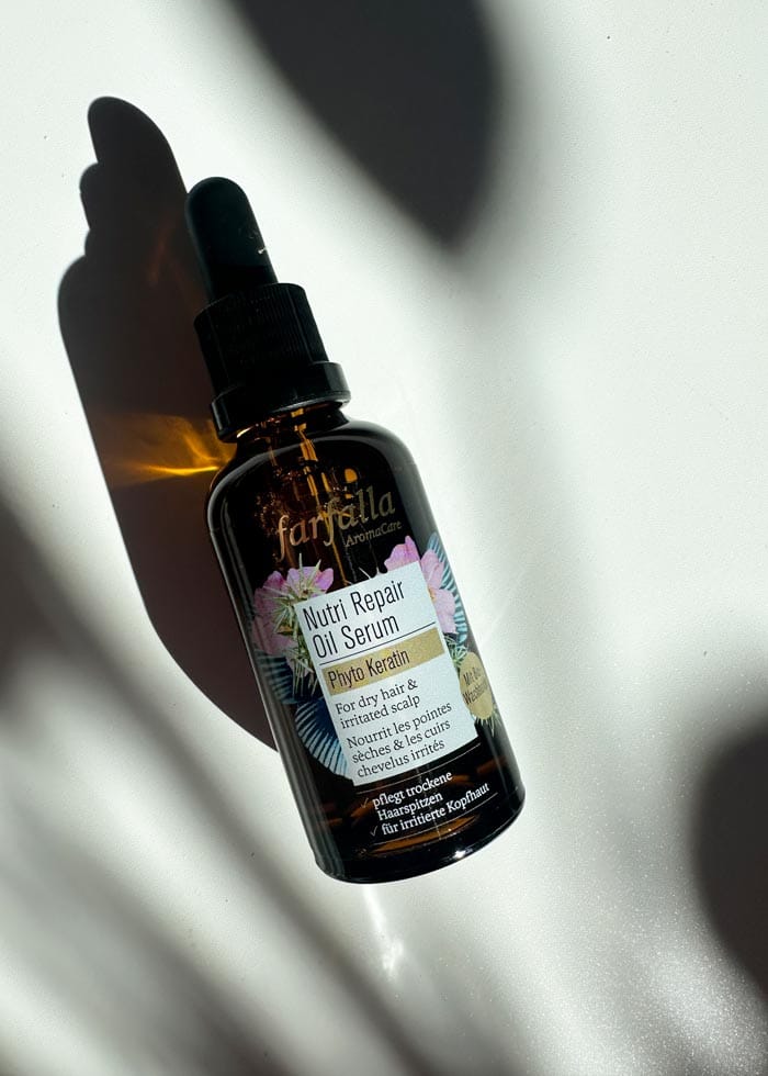Natürlich schönes Haar: Die neue farfalla Haarpflege 3 Farfalla NutriRepair OilSerum
