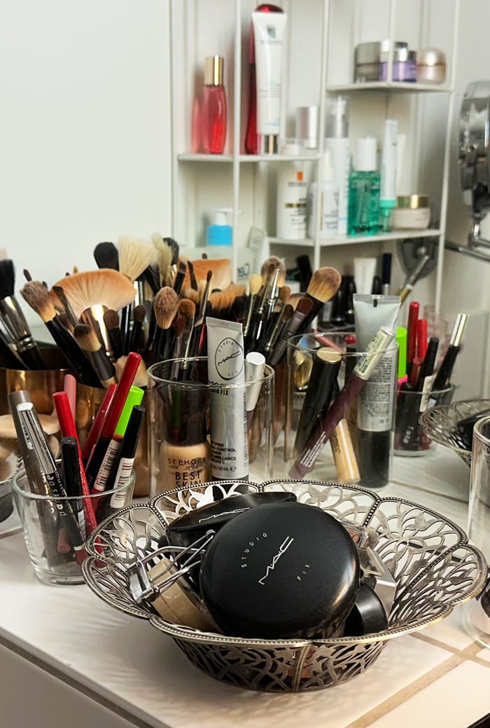 Show Me Your Badezimmerschränkli: Andrea Vogel 3 Andrea Makeup MAC