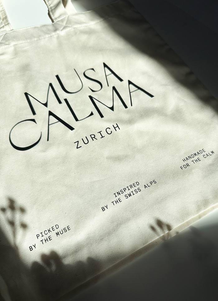 In Love with Wildkräuter: Musa Calma Zürich 1 MusaCalma Bag Ganz