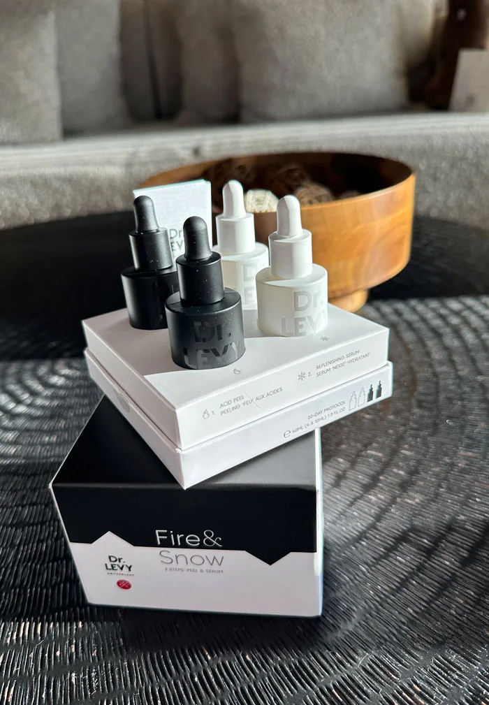 Luxuspflege mit klinischer Wirkung: Dr. Levy Switzerland 7 DrLevy FireandSnow