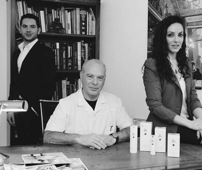 Luxuspflege mit klinischer Wirkung: Dr. Levy Switzerland 3 DrLevy Founders Familie PR
