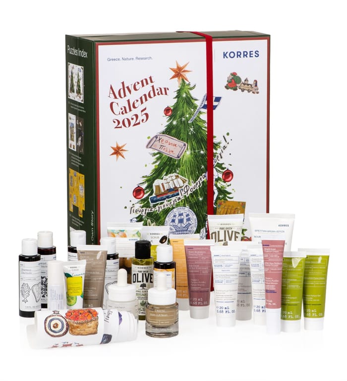Beauty Adventskalender 2025: Hier findest du deinen Favoriten 20 Korres Adventskalender 2025
