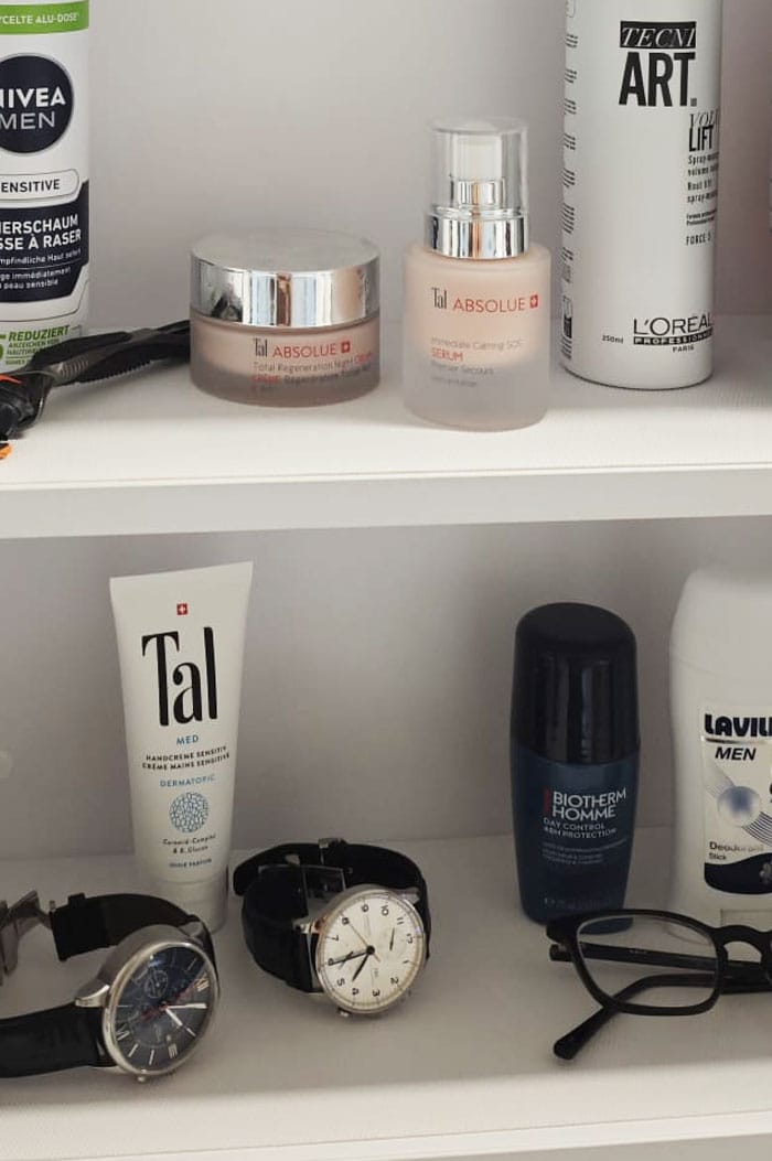 Show Me Your Badezimmerschränkli: Oliver Lüscher 4 Oliver Closeup Routine