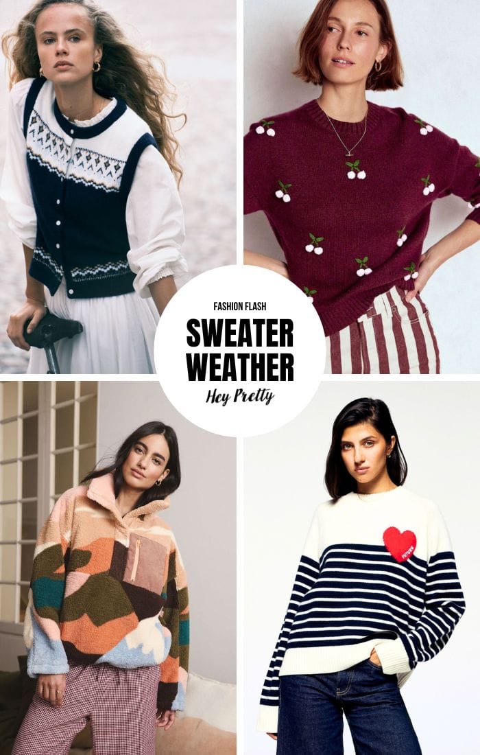 Sweater Weather: Die Hey Pretty Pulli-Parade 18 Pulli Closer Collage