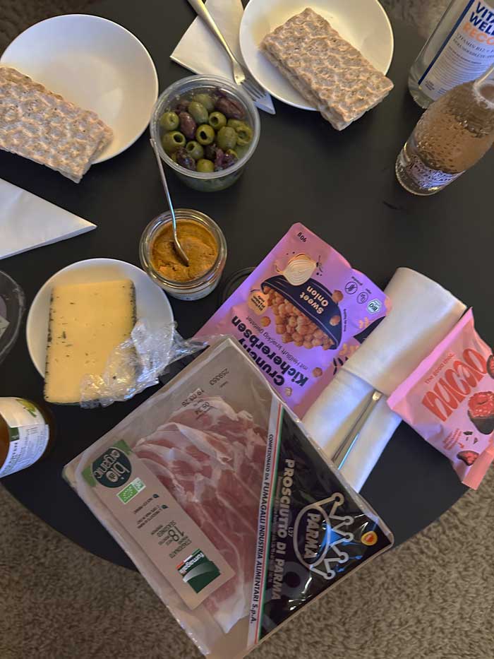 Riva Hotel Girldinner Tisch