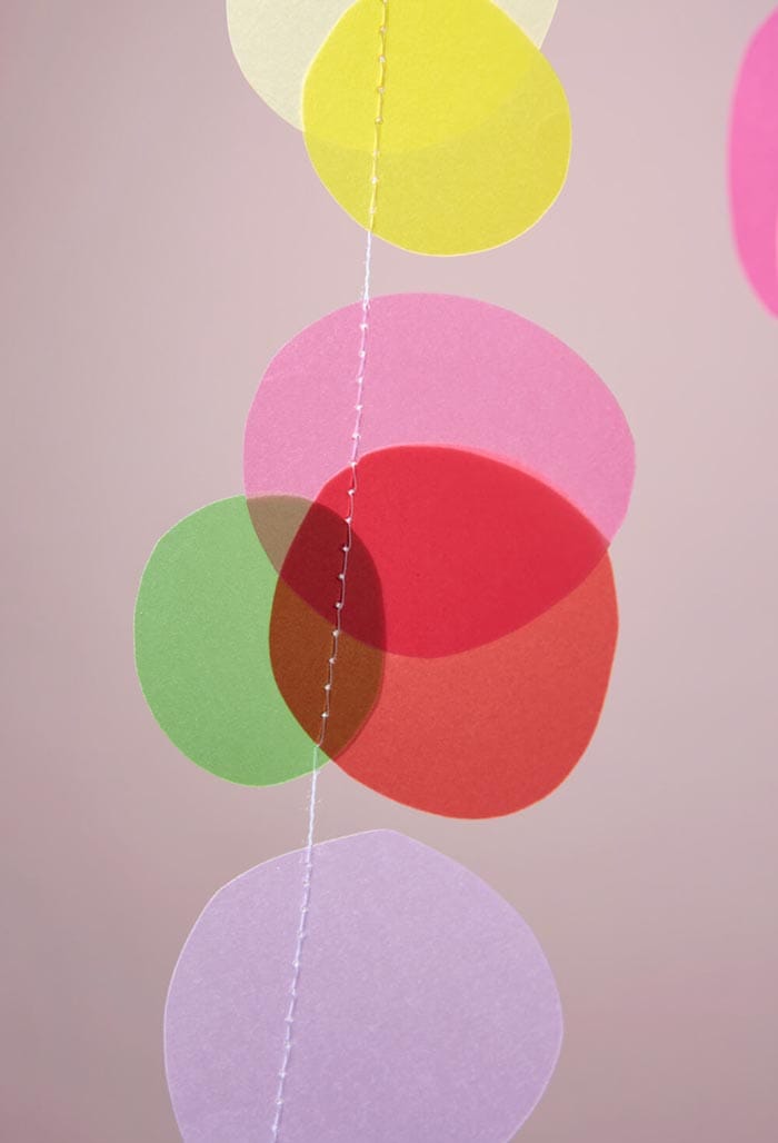 DIY Ideen für den Frühling: 10 schöne Projekte auf Pinterest 12 diy confetti girlande we like mondays 3