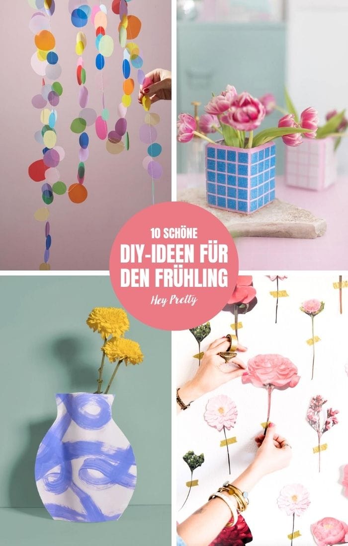 DIY Ideen für den Frühling: 10 schöne Projekte auf Pinterest 27 diy fruehling closer