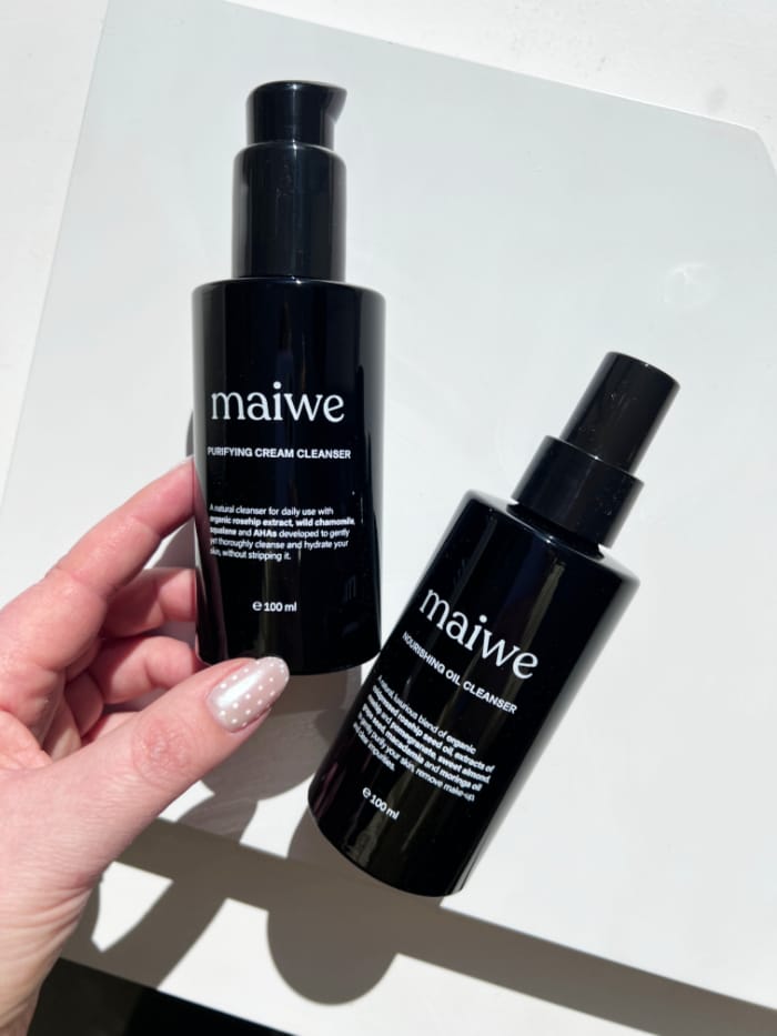 Brand Love mit Verlosung: Maiwe 6 Hey Pretty Beauty Blog Mag Brand Love Maiwe Skincare Naturkosmetik Kultkosmetik Rosehip Oil Extract Nourishing Oil Cleanser Purifying Cream Cleanser