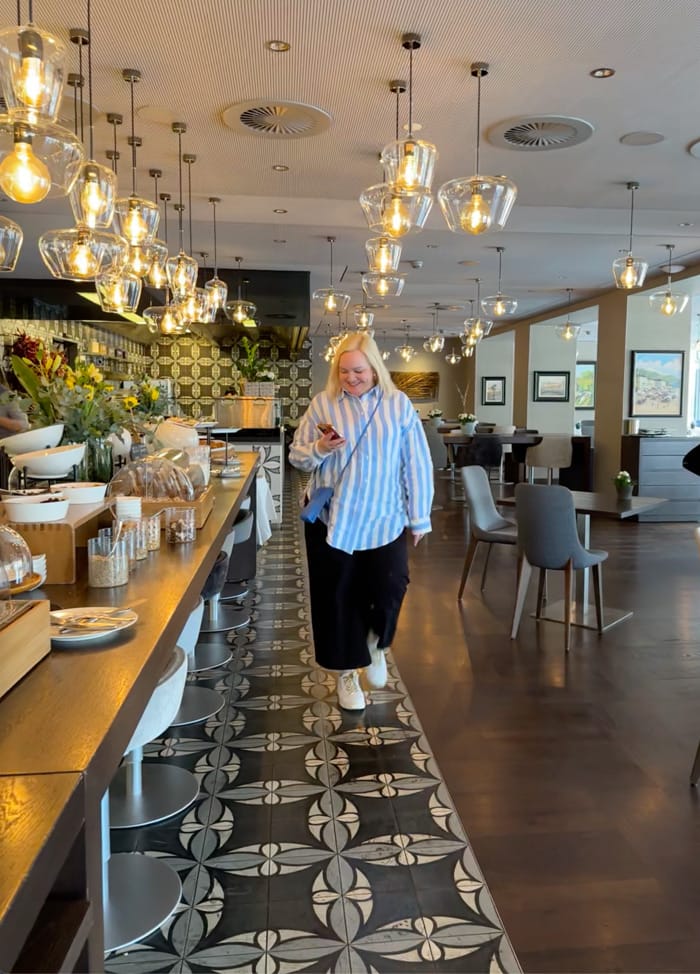 Spa Review mit ordentlich Frühlingssonne: Hotel Belvedere Locarno 46 Belvedere Breakfast Steffi