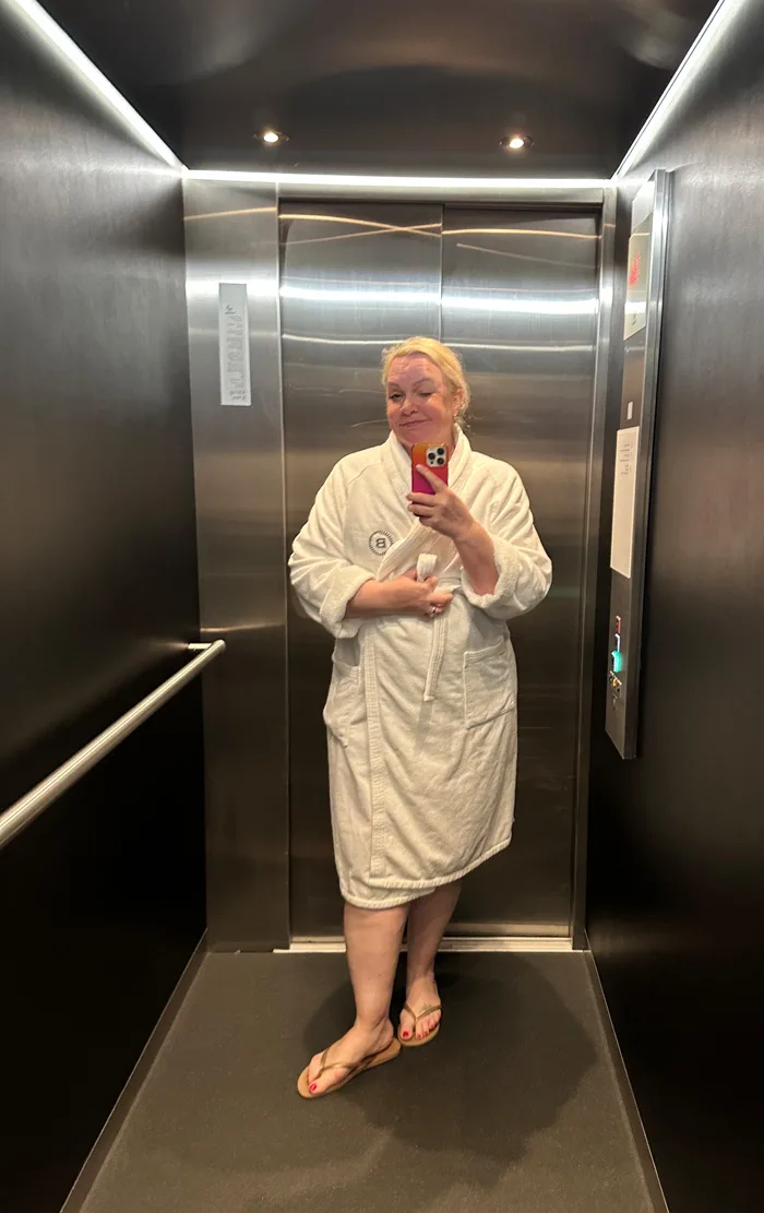 Spa Review mit ordentlich Frühlingssonne: Hotel Belvedere Locarno 45 Belvedere OutfitSelfie SteffiSpa