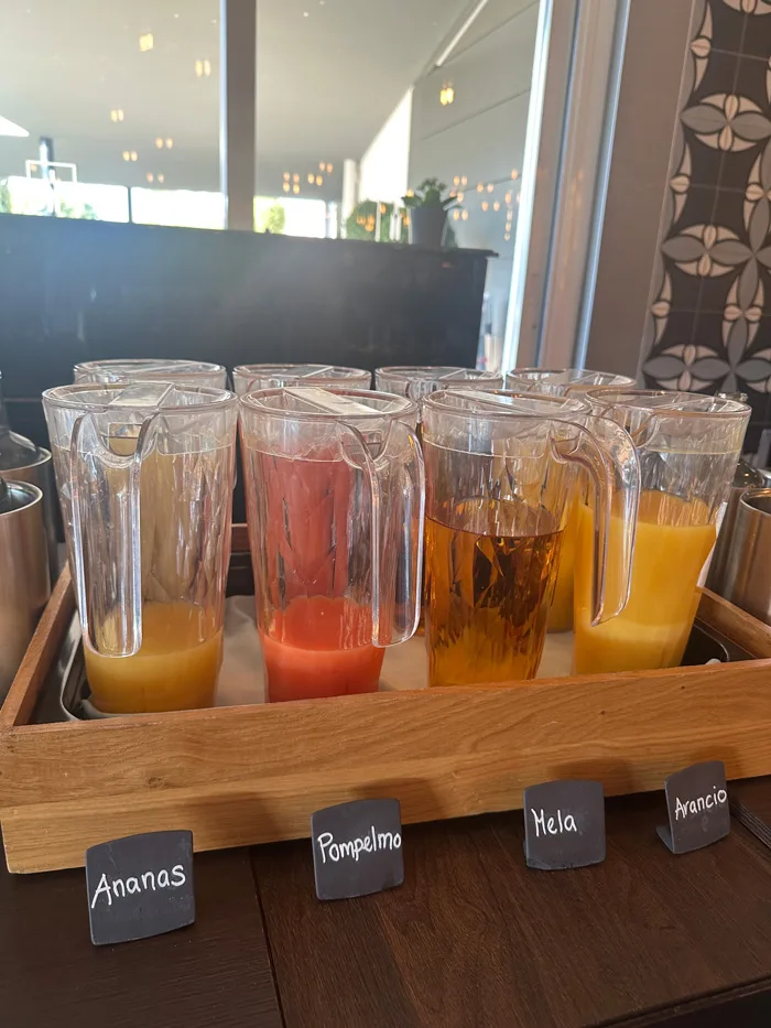 Spa Review mit ordentlich Frühlingssonne: Hotel Belvedere Locarno 47 Belvedere Zmorge Saft