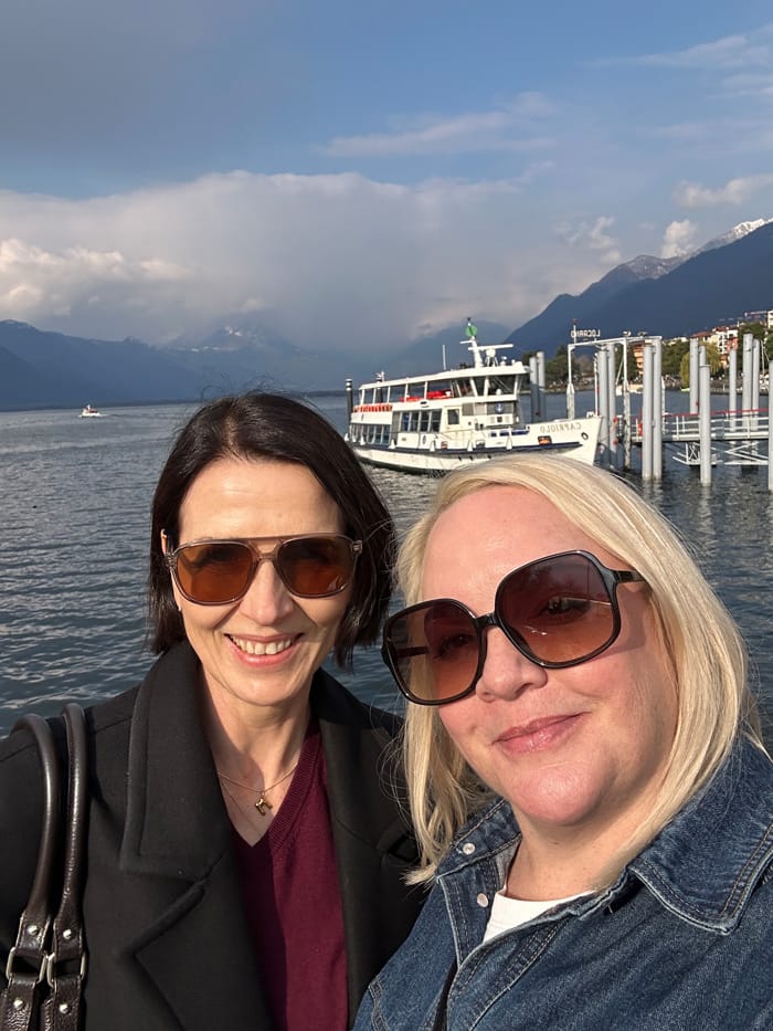 Spa Review mit ordentlich Frühlingssonne: Hotel Belvedere Locarno 24 Locarno See Selfie