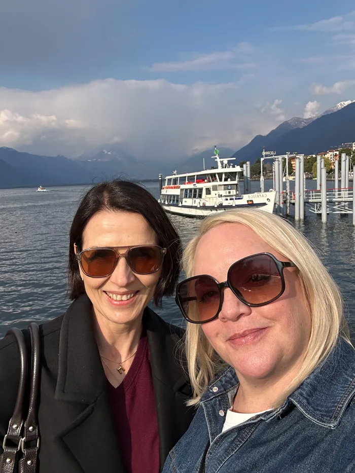Spa Review mit ordentlich Frühlingssonne: Hotel Belvedere Locarno 24 Locarno See Selfie