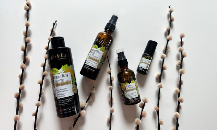 farfalla Stress Balance Linie: Die neue Aromatherapie-Kollektion (Naturkosmetik Schweiz) auf Hey Pretty