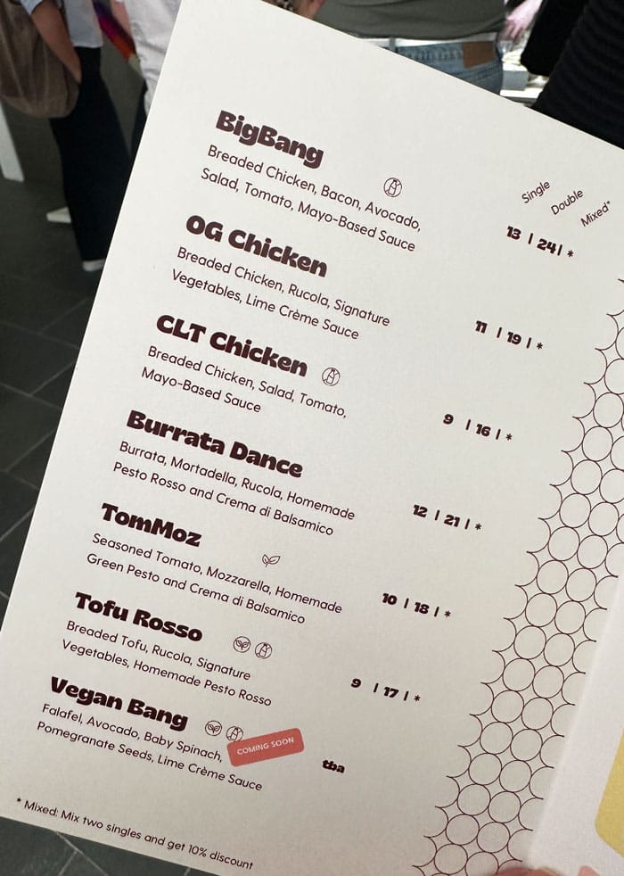 NoGrainZone Menu