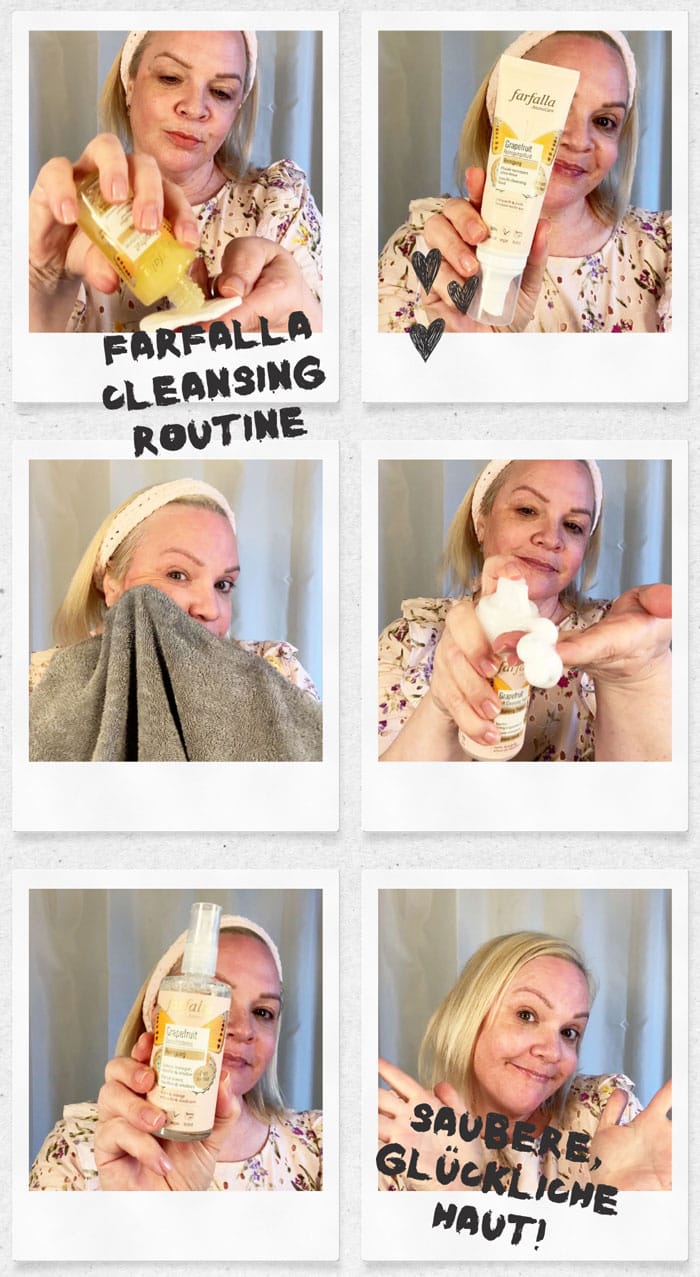 farfalla cleansing routine steffi