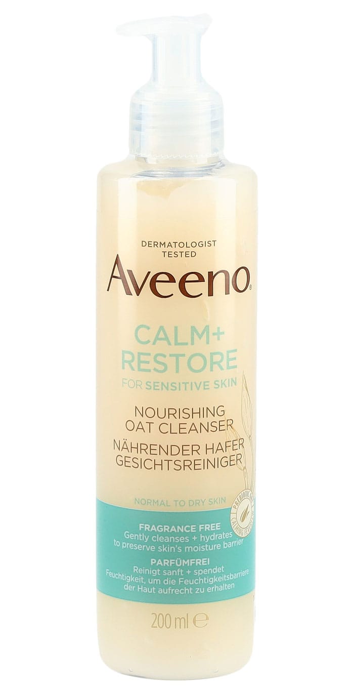 sensibilisierte haut aveeno reiniger