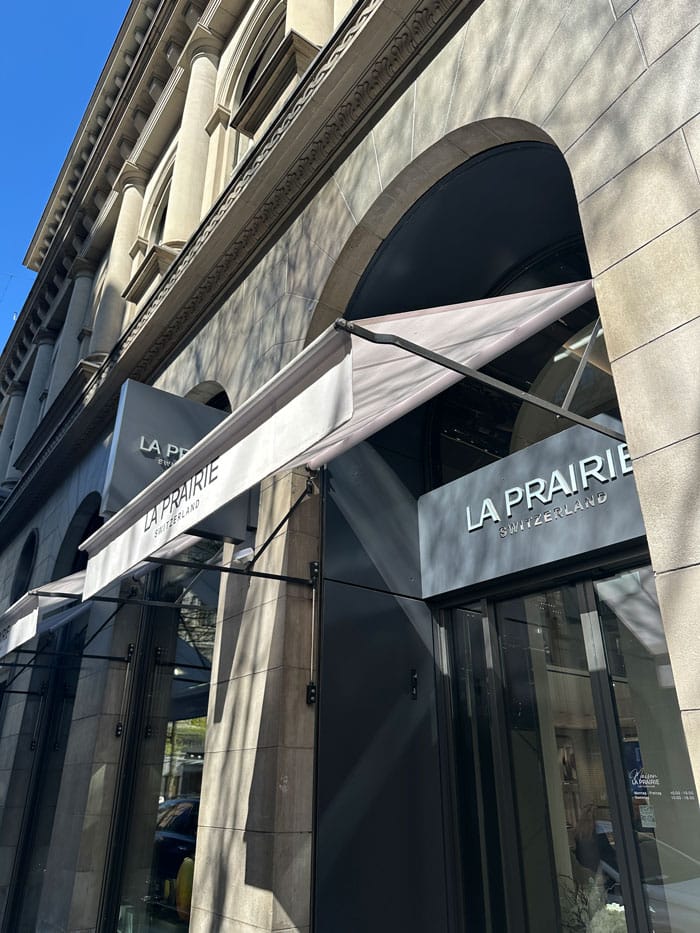 Spa Review: Maison La Prairie in Zürich 2 MaisonLaPrairie Aussen