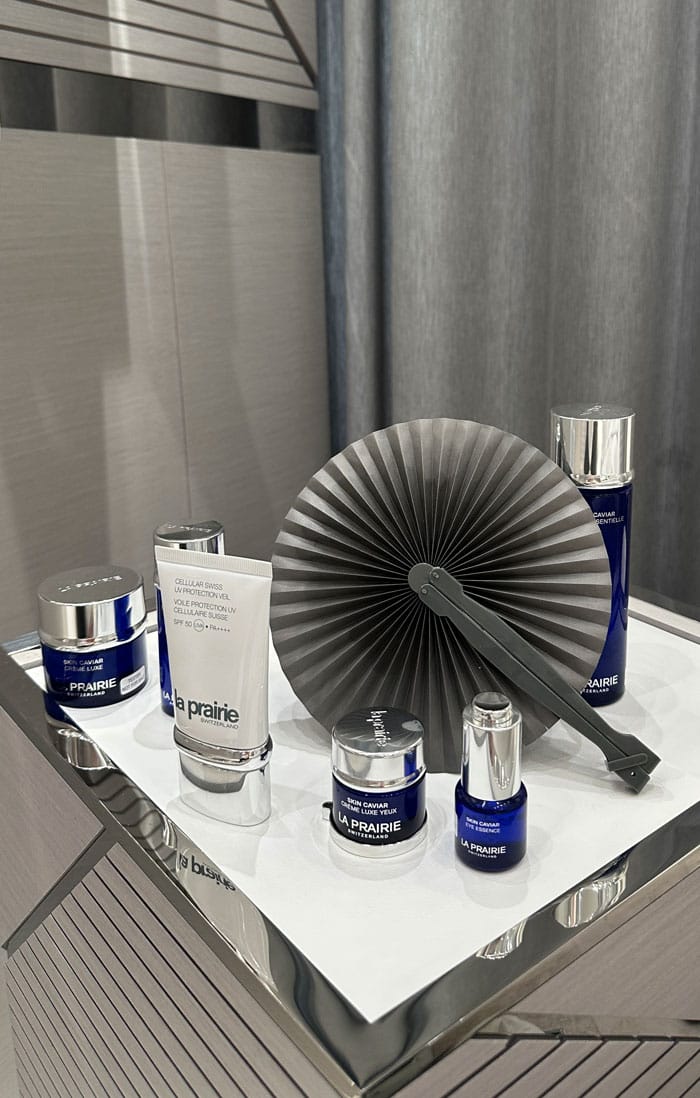 Spa Review: Maison La Prairie in Zürich 11 MaisonLaPrairie Treatment Produkte 2