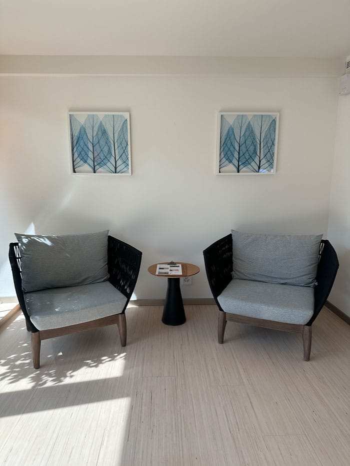 Deltapark Spa Treatment Warteraum