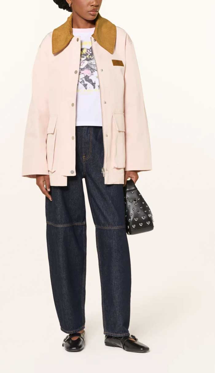 Fashion Flash: Neue Herbstjacken und Herbstmäntel für jeden Style 15 Herbstjacken Ganni Rose