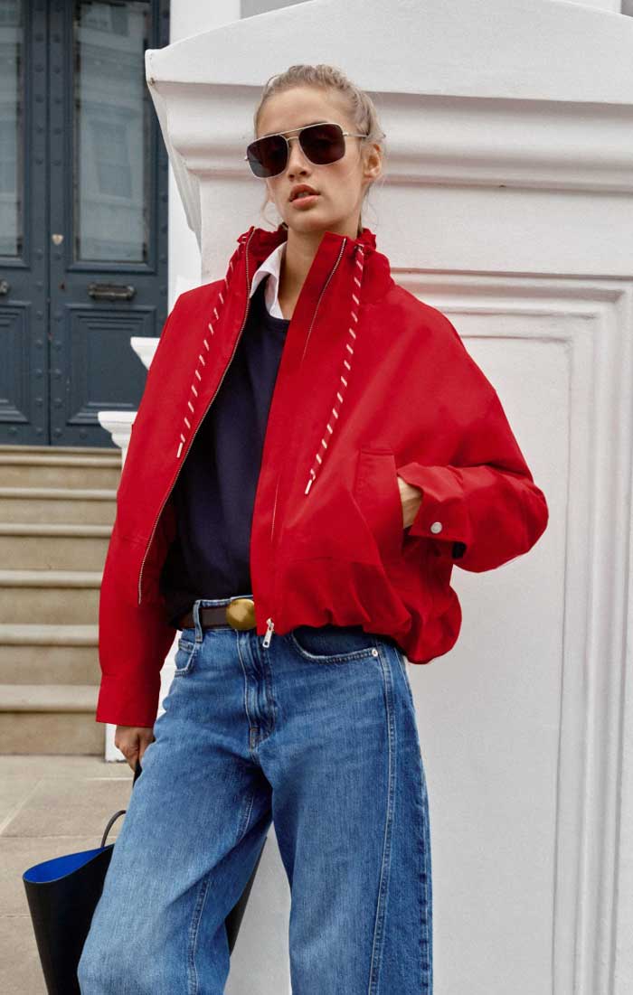 Fashion Flash: Neue Herbstjacken und Herbstmäntel für jeden Style 14 Herbstjacken Zara Rot