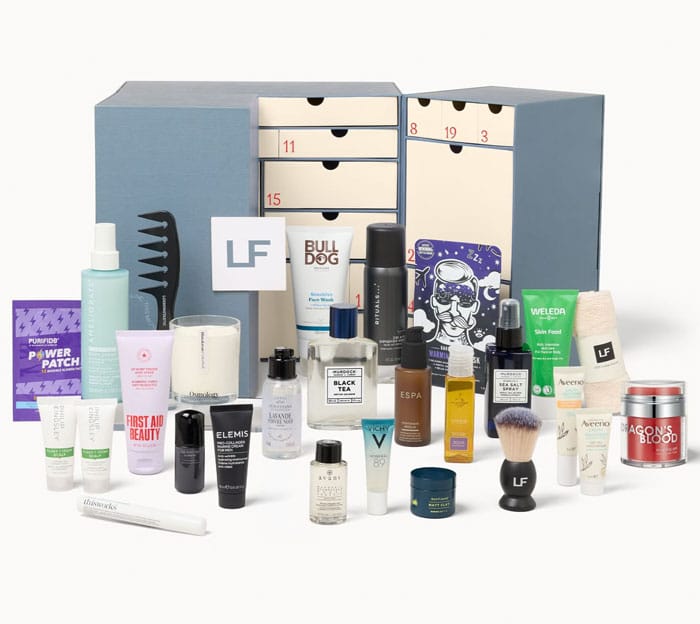 Beauty Adventskalender 2026: Die grosse Übersicht 19 Adventskalender 2026 LookFantastic Maenner