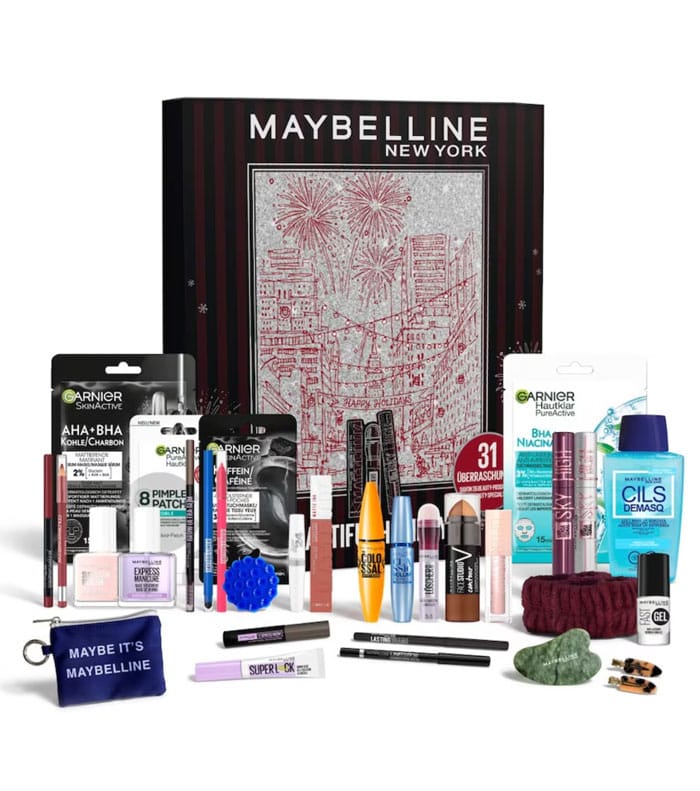 Beauty Adventskalender 2026: Die grosse Übersicht 11 Adventskalender 2026 Maybelline 31