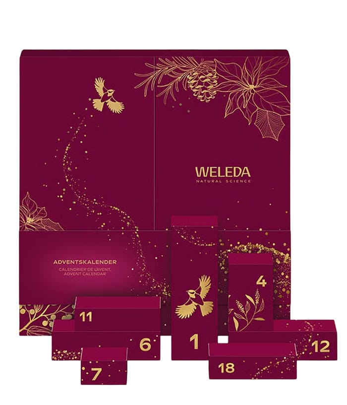 Beauty Adventskalender 2026: Die grosse Übersicht 14 Adventskalender 2026 Weleda