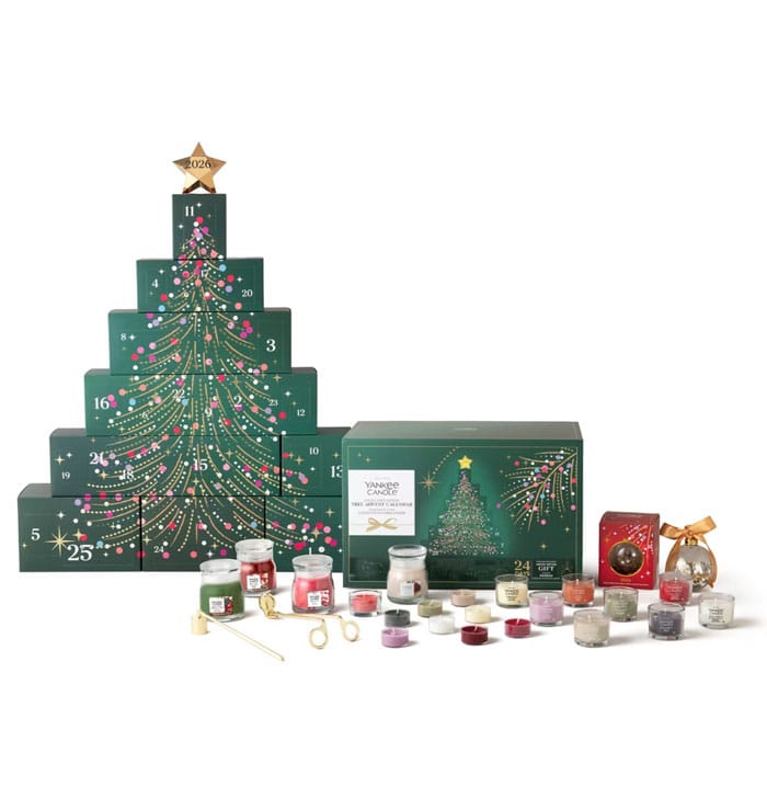 Beauty Adventskalender 2026: Die grosse Übersicht 27 Adventskalender 2026 Yankee Candle