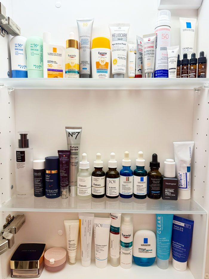 Show Me Your Badezimmerschränkli: Jelena Pfister 2 Jelena Skincare Schraenkli