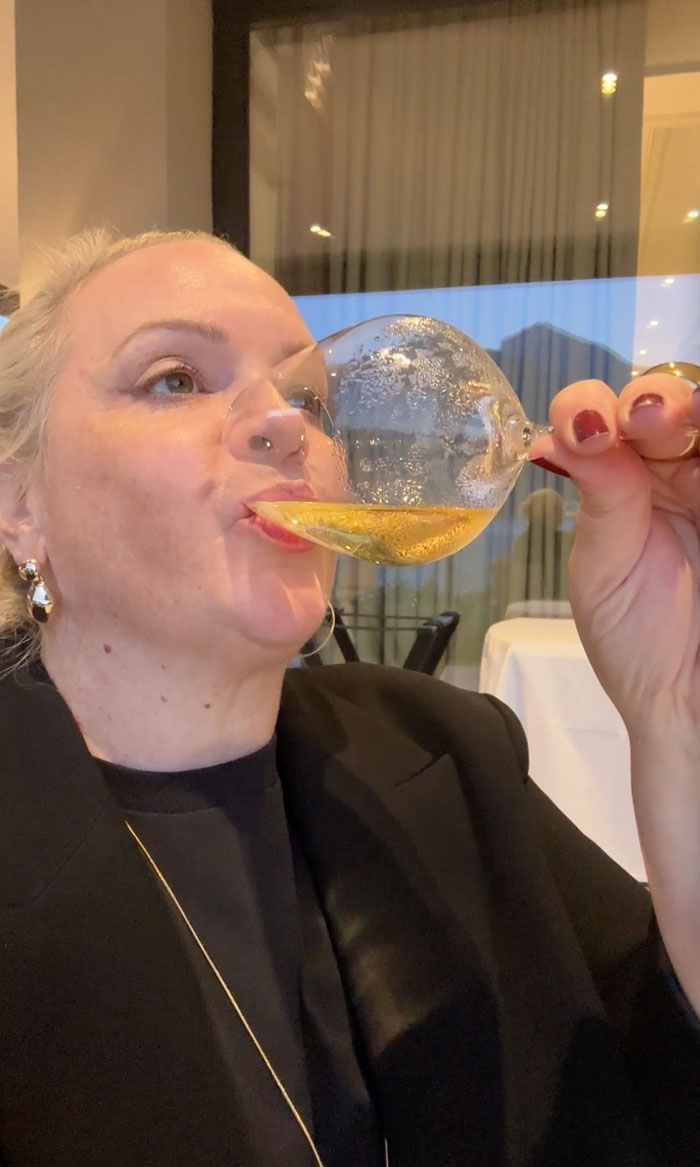 Wellness-Auszeit in Lugano in den Swiss Diamond Hotels 39 LaRomantica Essen Dinner WeinSteffi