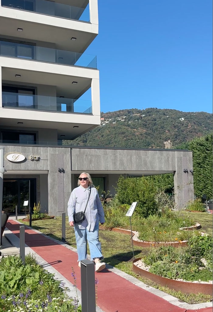 Wellness-Auszeit in Lugano in den Swiss Diamond Hotels 44 LaRomantica Hotel Aussen Steffi